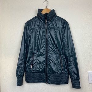 Mackage Perla Packable Rain Coat in Forest Green